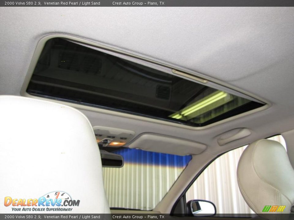 2000 Volvo S80 2.9 Venetian Red Pearl / Light Sand Photo #16