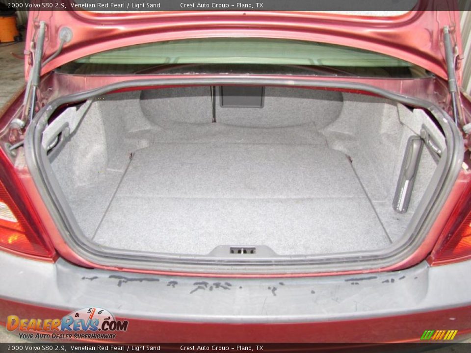 2000 Volvo S80 2.9 Venetian Red Pearl / Light Sand Photo #18