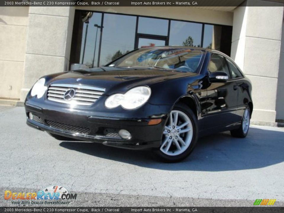 2003 Mercedes c230 kompressor black #3