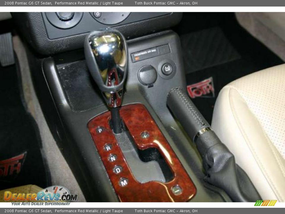 2008 Pontiac G6 GT Sedan Shifter Photo #13