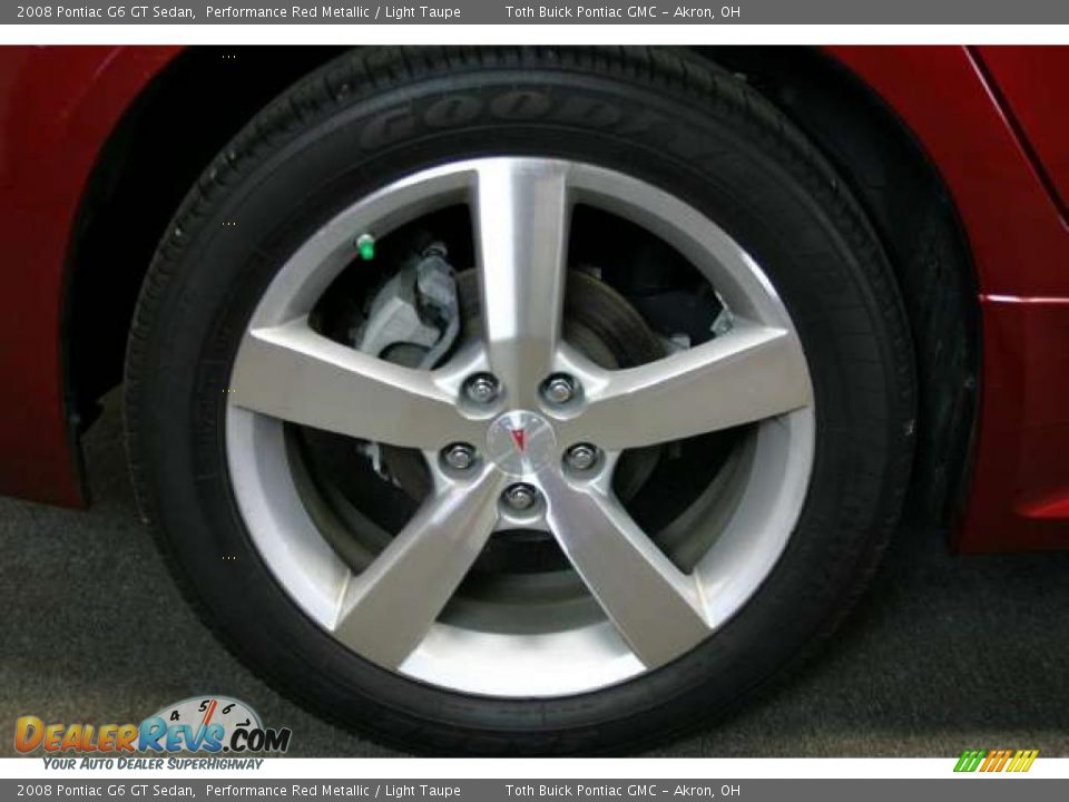 2008 Pontiac G6 GT Sedan Wheel Photo #18