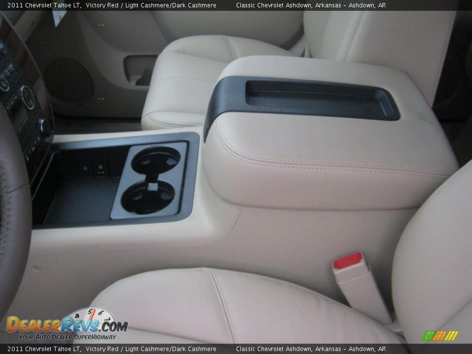 2011 Chevrolet Tahoe LT Victory Red / Light Cashmere/Dark Cashmere Photo #12