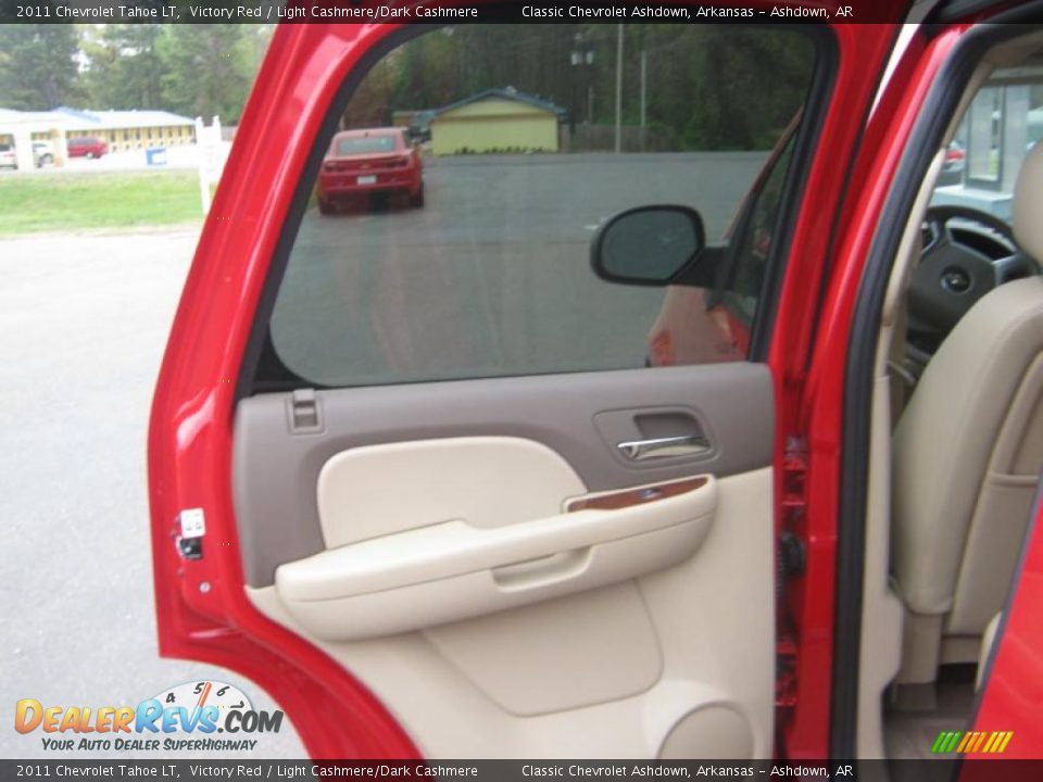 2011 Chevrolet Tahoe LT Victory Red / Light Cashmere/Dark Cashmere Photo #21