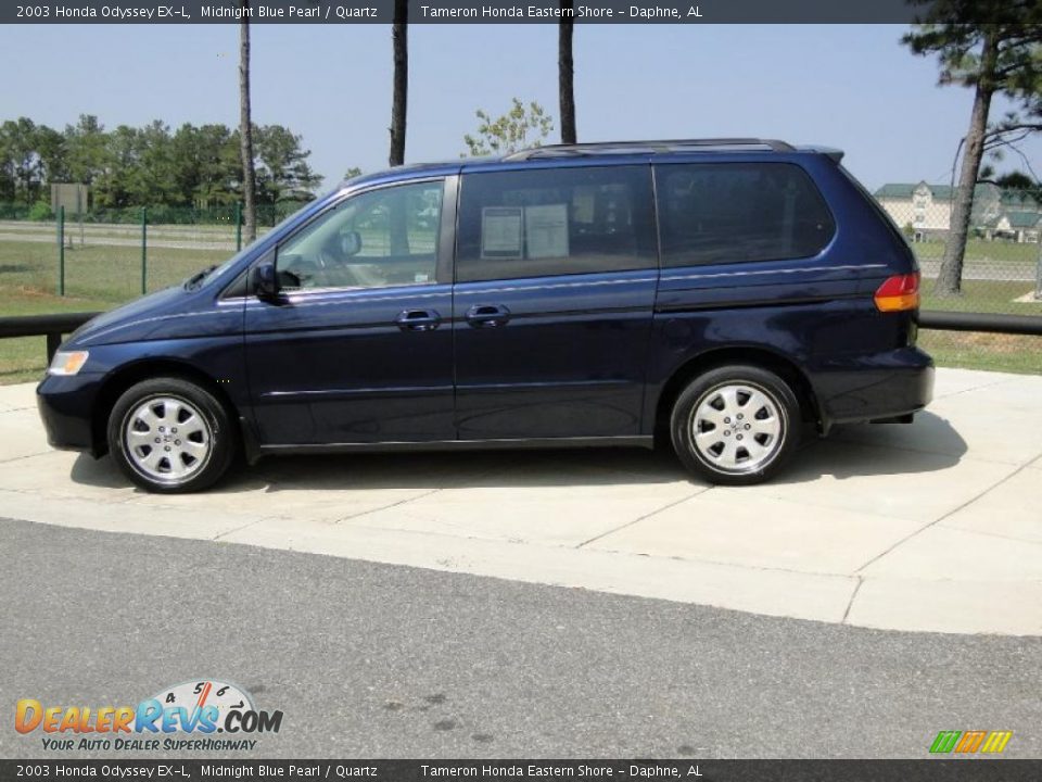 Midnight Blue Pearl 2003 Honda Odyssey EX-L Photo #7