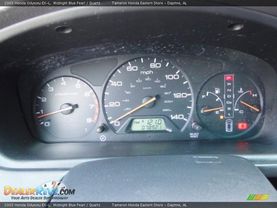 2003 Honda Odyssey EX-L Gauges Photo #18