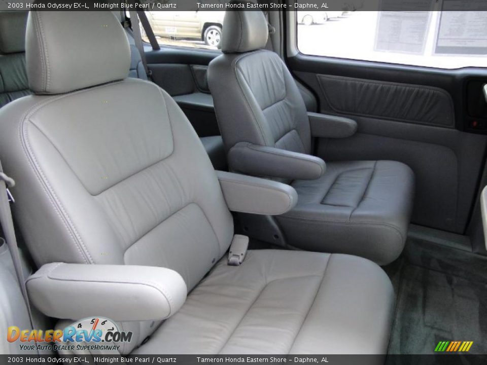 Quartz Interior - 2003 Honda Odyssey EX-L Photo #29