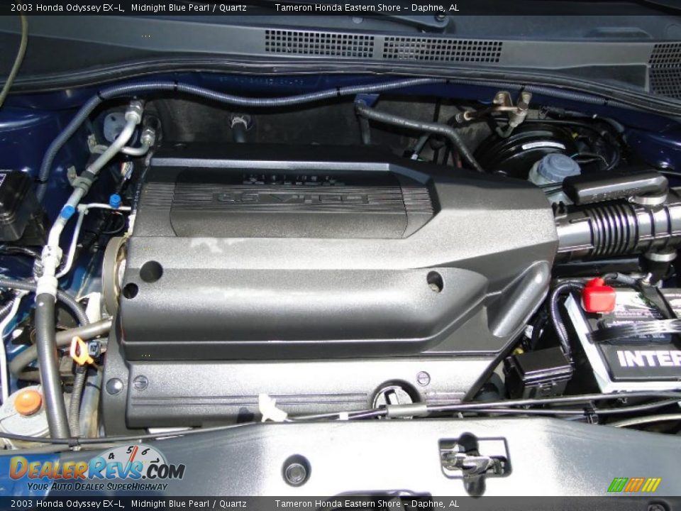 2003 Honda Odyssey EX-L 3.5L SOHC 24V VTEC V6 Engine Photo #32