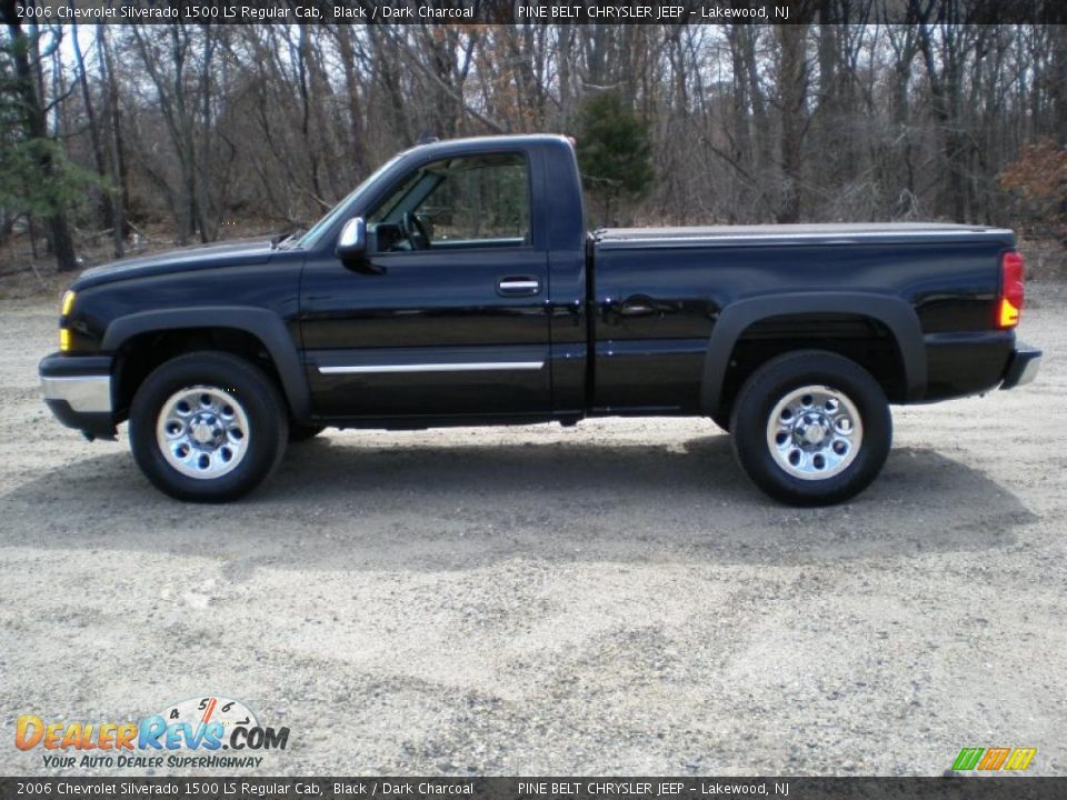 Black 2006 Chevrolet Silverado 1500 LS Regular Cab Photo #8