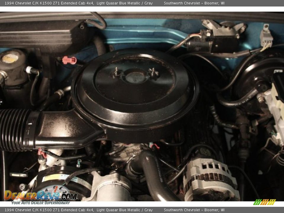 1994 Chevrolet C/K K1500 Z71 Extended Cab 4x4 5.7 Liter OHV 16-Valve V8 Engine Photo #15