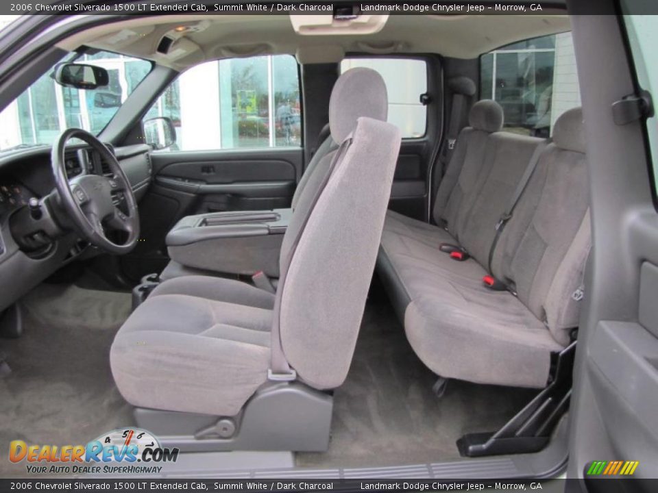 Dark Charcoal Interior 2006 Chevrolet Silverado 1500 Lt