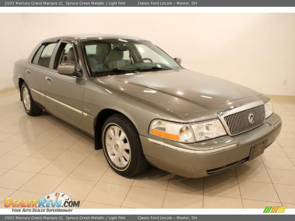 2003 Mercury Grand Marquis LS Spruce Green Metallic / Light Flint Photo #1