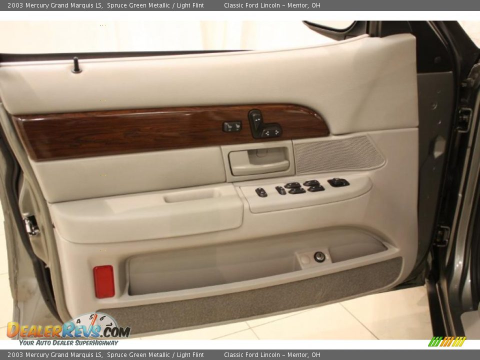 2003 Mercury Grand Marquis LS Spruce Green Metallic / Light Flint Photo #5