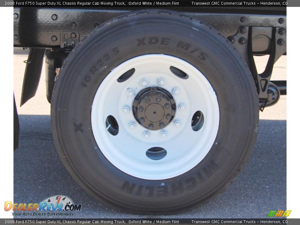2008 Ford F750 Super Duty XL Chassis Regular Cab Moving Truck Wheel Photo #11