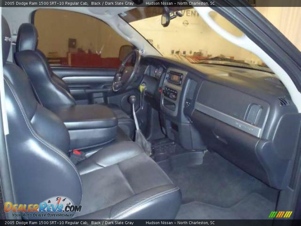 Dark Slate Gray Interior - 2005 Dodge Ram 1500 SRT-10 Regular Cab Photo #12