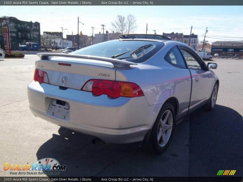 2003 Acura RSX Sports Coupe Satin Silver Metallic / Ebony Photo #4