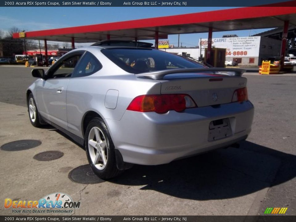 2003 Acura RSX Sports Coupe Satin Silver Metallic / Ebony Photo #7