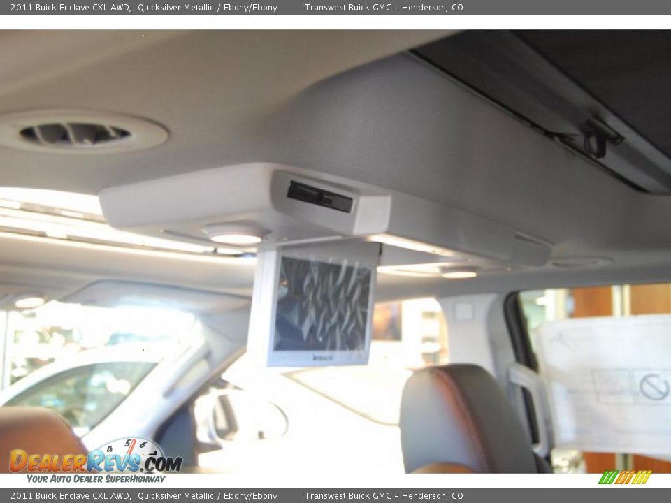 2011 Buick Enclave CXL AWD Quicksilver Metallic / Ebony/Ebony Photo #9