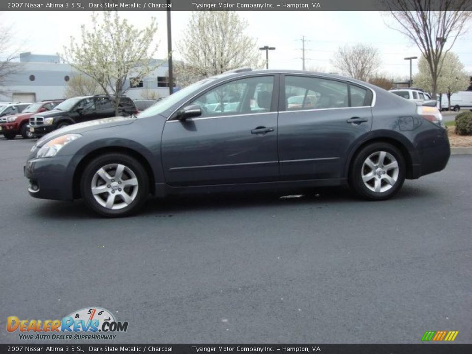 Dark Slate Metallic 2007 Nissan Altima 3.5 SL Photo #3