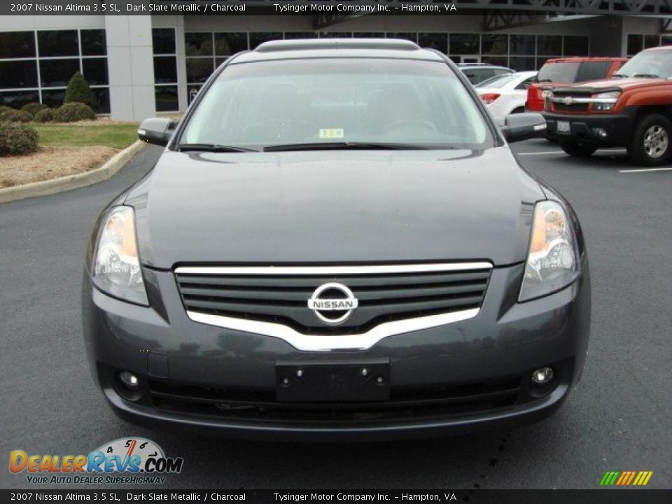 2007 Nissan Altima 3.5 SL Dark Slate Metallic / Charcoal Photo #8