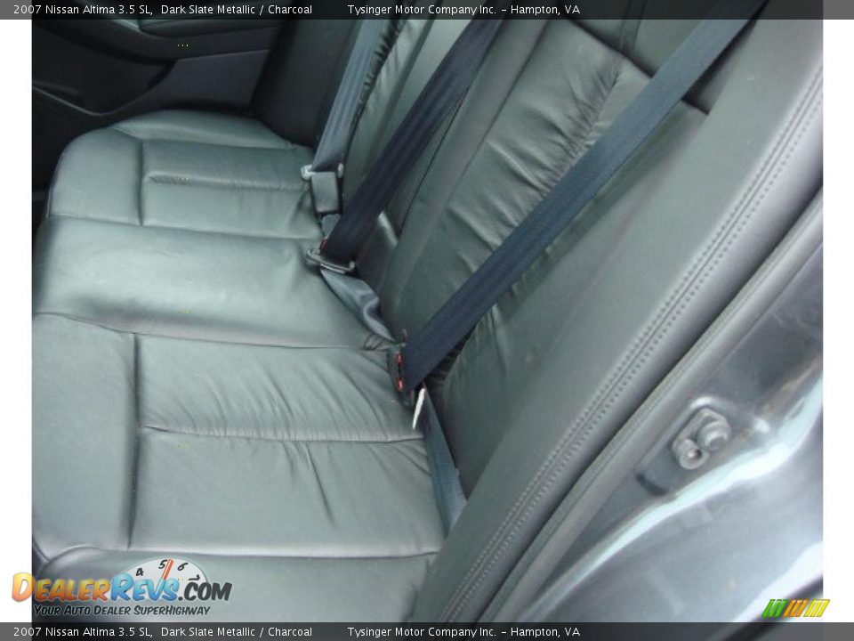 2007 Nissan Altima 3.5 SL Dark Slate Metallic / Charcoal Photo #10