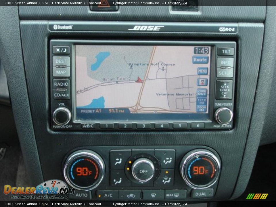 Navigation of 2007 Nissan Altima 3.5 SL Photo #12