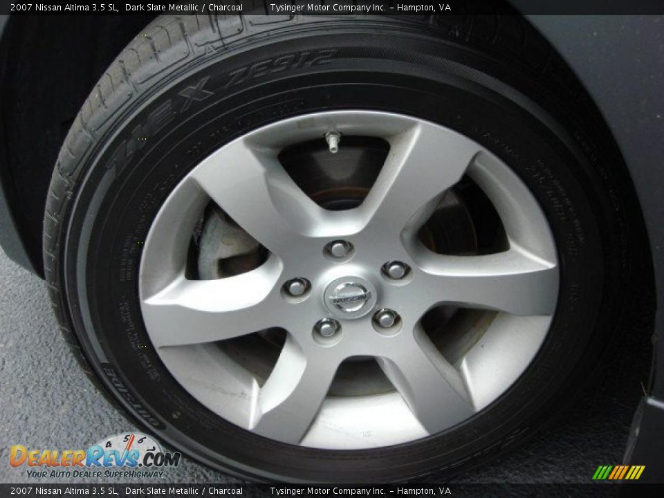 2007 Nissan Altima 3.5 SL Wheel Photo #17