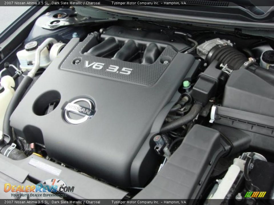 2007 Nissan Altima 3.5 SL 3.5 Liter DOHC 24-Valve VVT V6 Engine Photo #19