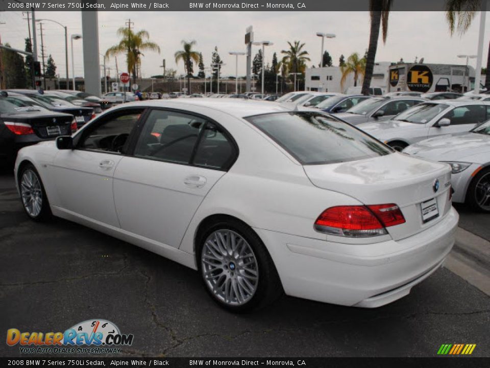 2008 Bmw 750li white #5