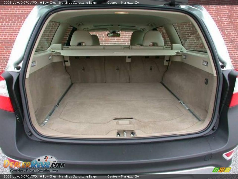 2008 Volvo XC70 AWD Willow Green Metallic / Sandstone Beige Photo #15