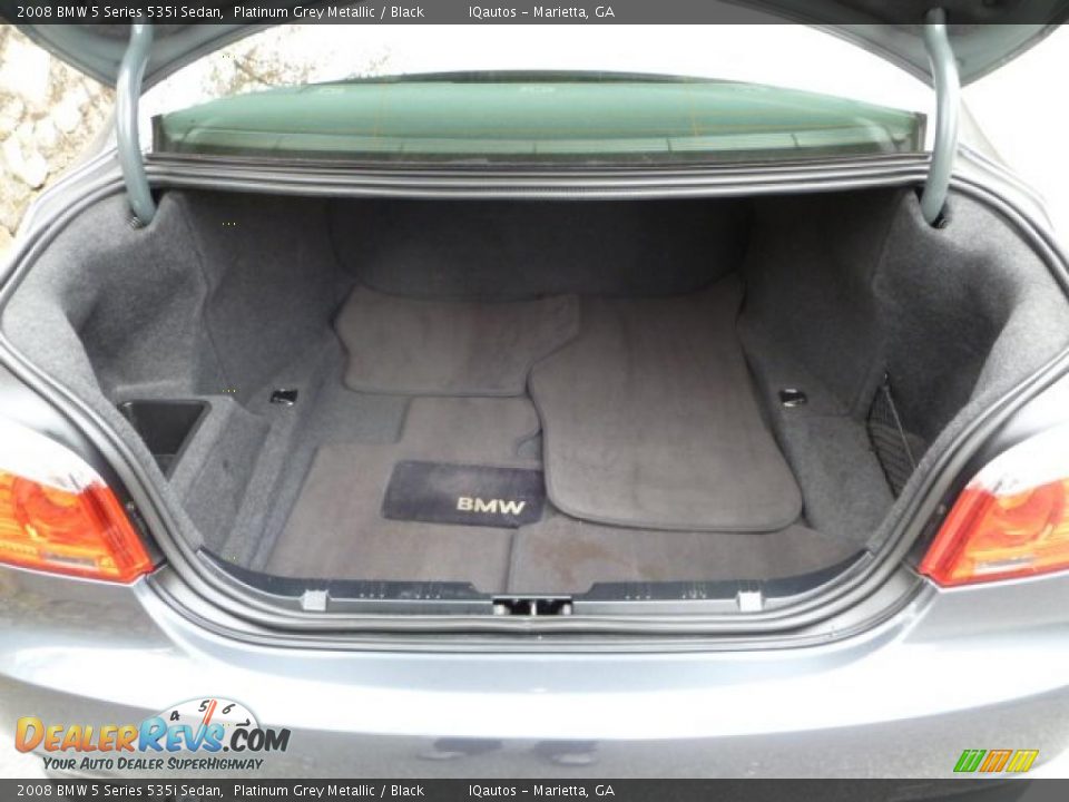 2008 BMW 5 Series 535i Sedan Trunk Photo #21