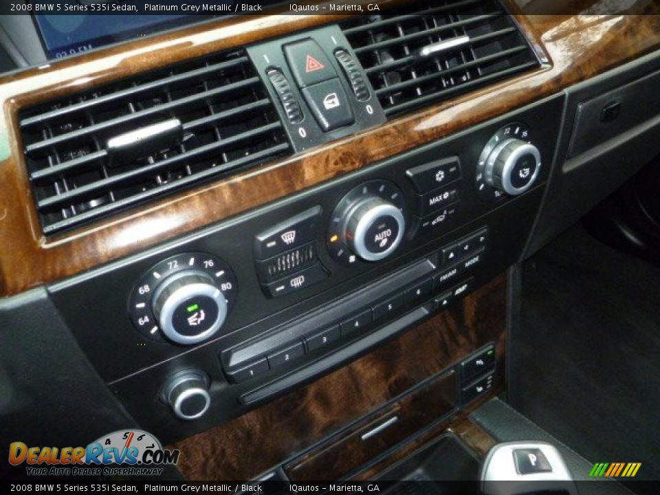 Controls of 2008 BMW 5 Series 535i Sedan Photo #24