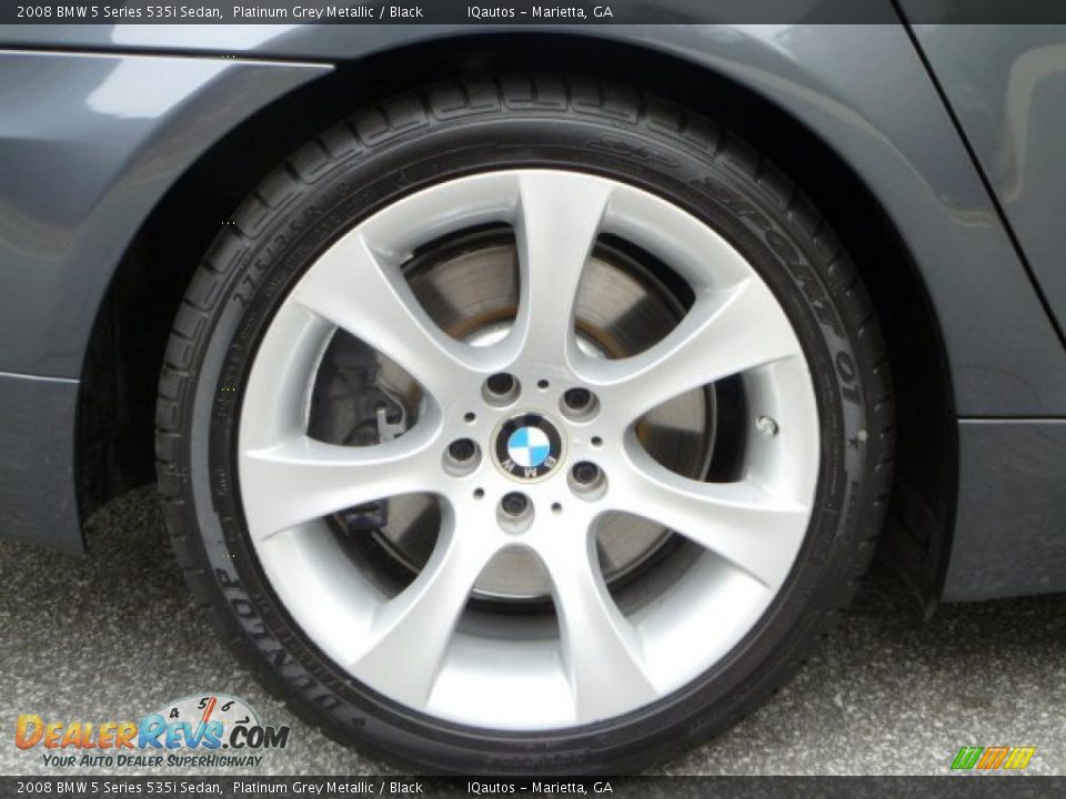 2008 BMW 5 Series 535i Sedan Wheel Photo #30