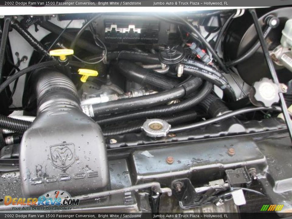 2002 Dodge Ram Van 1500 Passenger Conversion 5.2 Liter OHV 16-Valve V8 Engine Photo #30