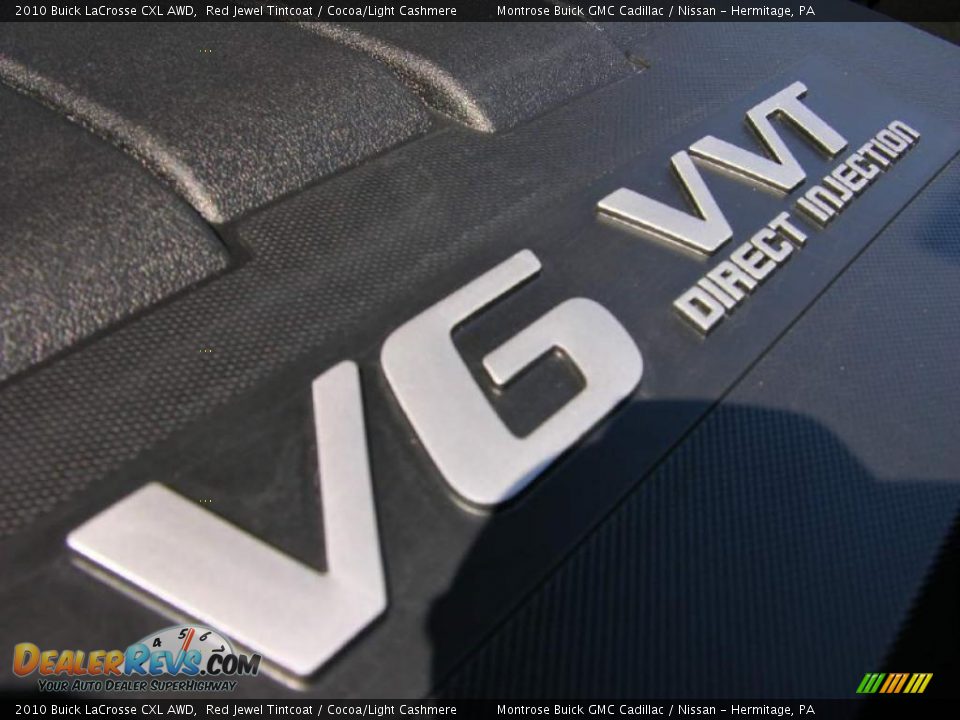 2010 Buick LaCrosse CXL AWD 3.0 Liter SIDI DOHC 24-Valve VVT V6 Engine Photo #36