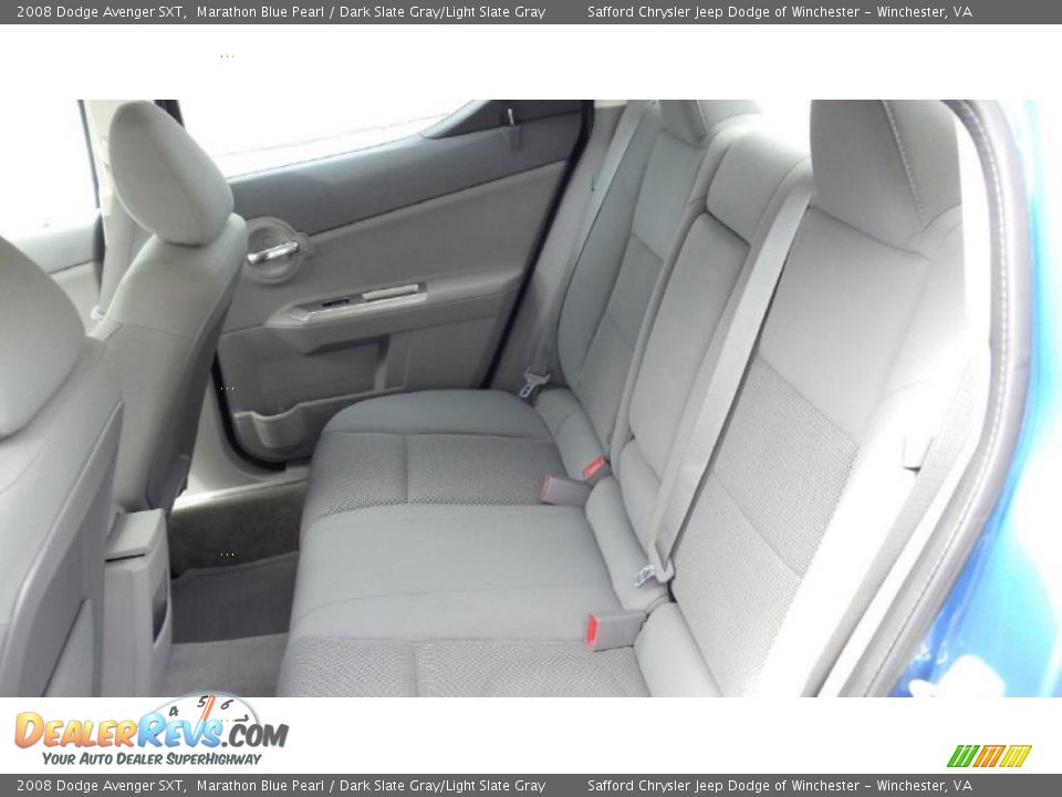 Dark Slate Gray/Light Slate Gray Interior - 2008 Dodge Avenger SXT Photo #17