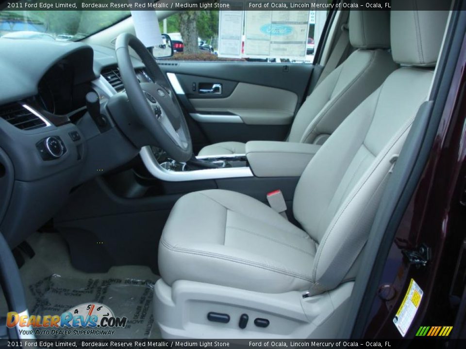 2011 Ford Edge Limited Bordeaux Reserve Red Metallic / Medium Light Stone Photo #5