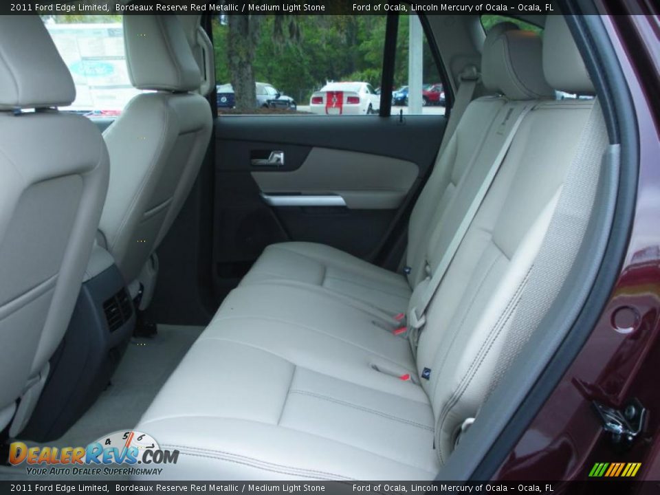2011 Ford Edge Limited Bordeaux Reserve Red Metallic / Medium Light Stone Photo #6