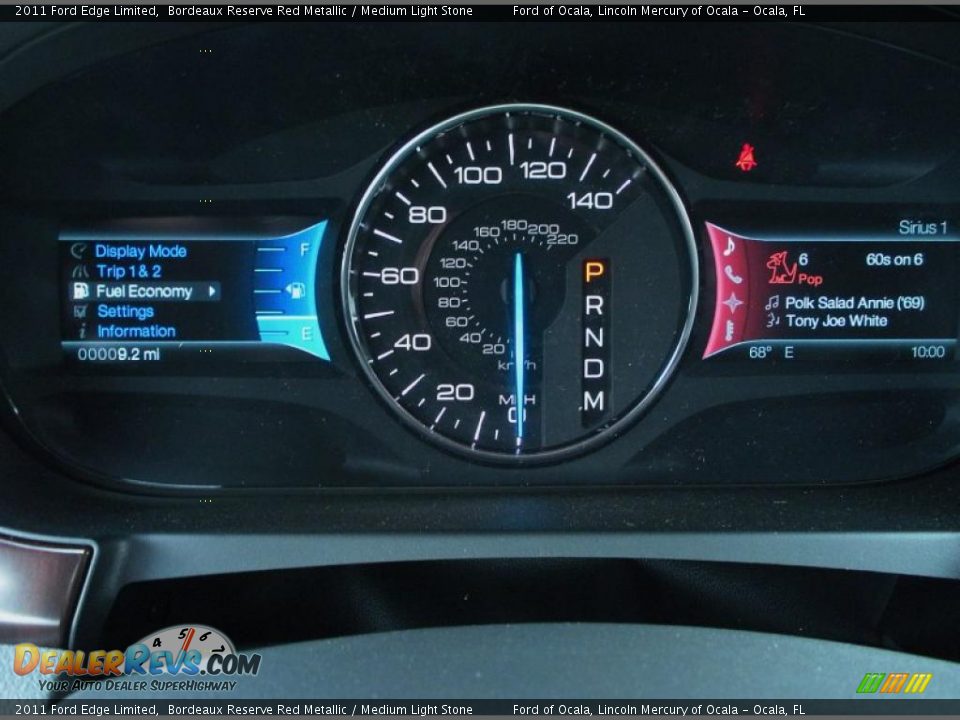 2011 Ford Edge Limited Bordeaux Reserve Red Metallic / Medium Light Stone Photo #9