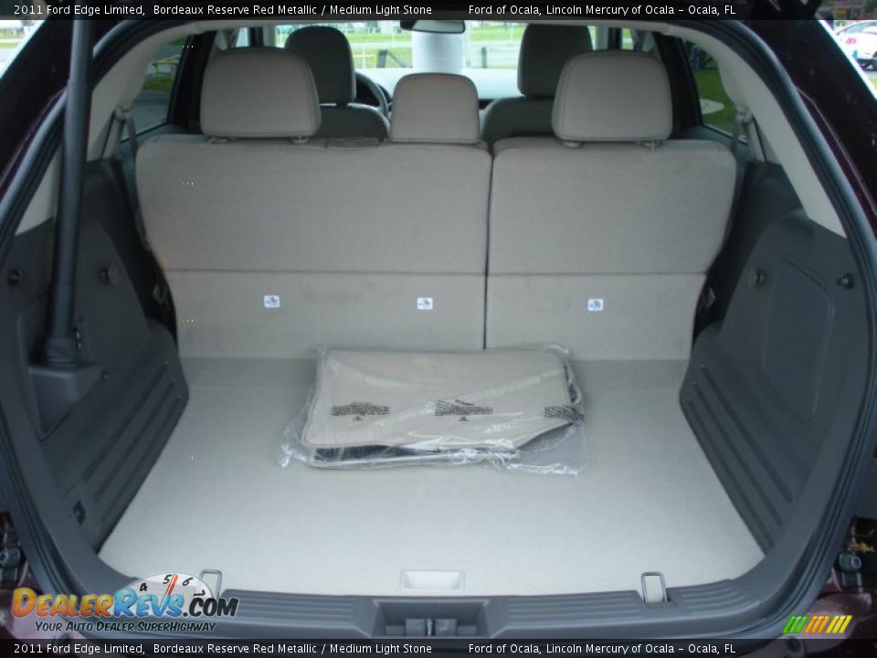 2011 Ford Edge Limited Bordeaux Reserve Red Metallic / Medium Light Stone Photo #11