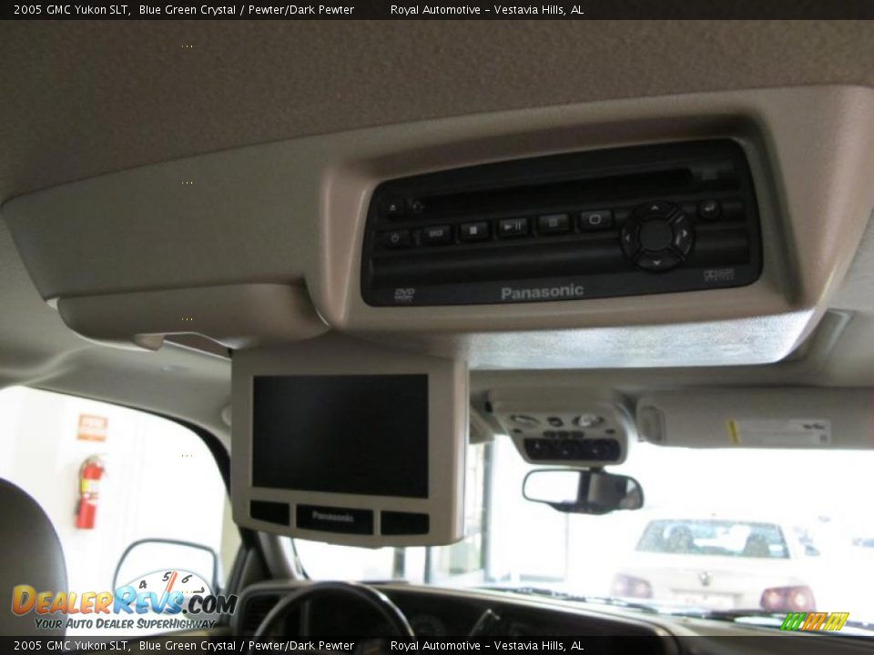 2005 GMC Yukon SLT Blue Green Crystal / Pewter/Dark Pewter Photo #10
