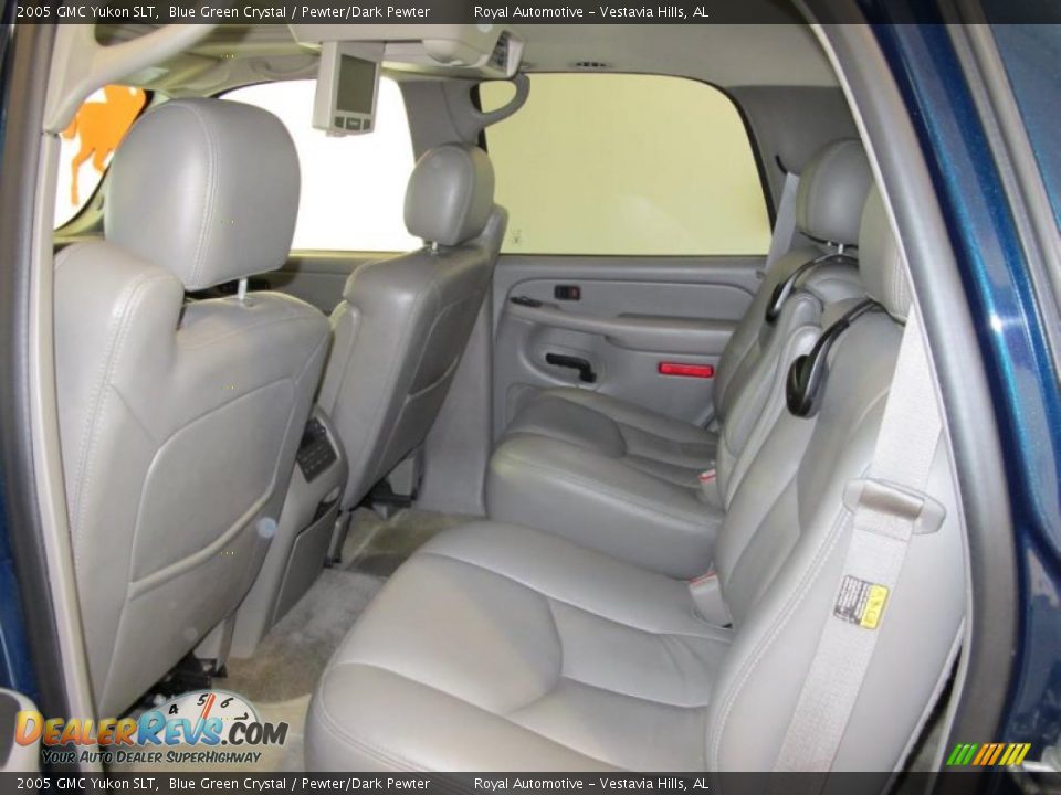 Pewter/Dark Pewter Interior - 2005 GMC Yukon SLT Photo #12