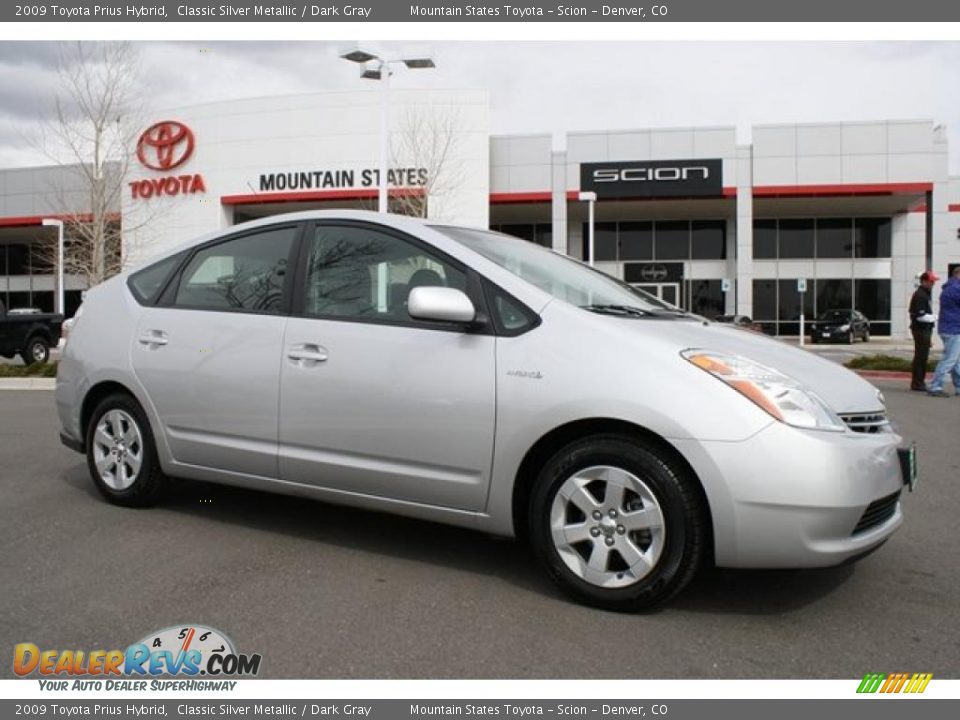 2009 Toyota Prius Hybrid Classic Silver Metallic / Dark Gray Photo #1
