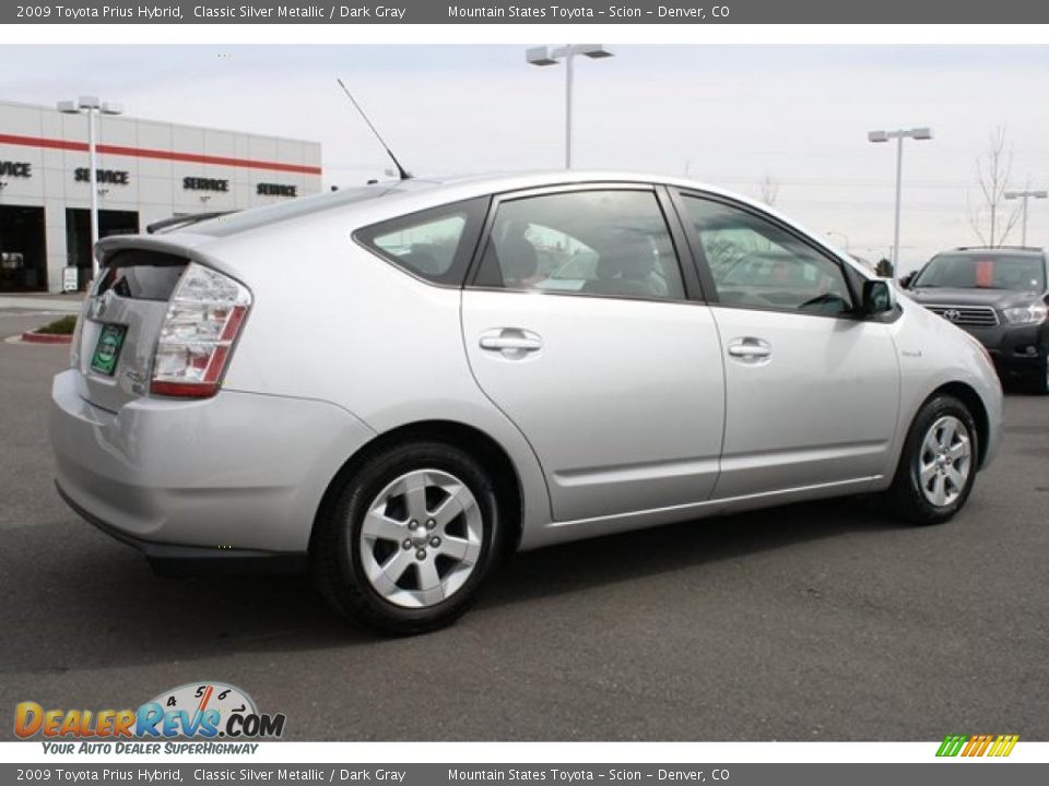 2009 Toyota Prius Hybrid Classic Silver Metallic / Dark Gray Photo #2