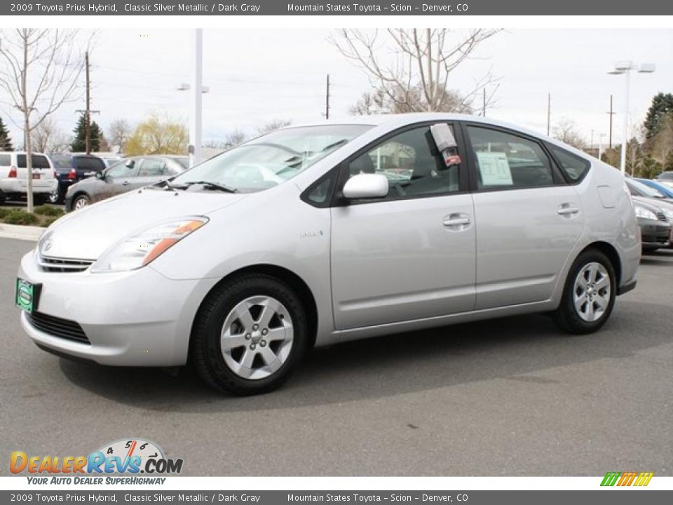 2009 Toyota Prius Hybrid Classic Silver Metallic / Dark Gray Photo #5