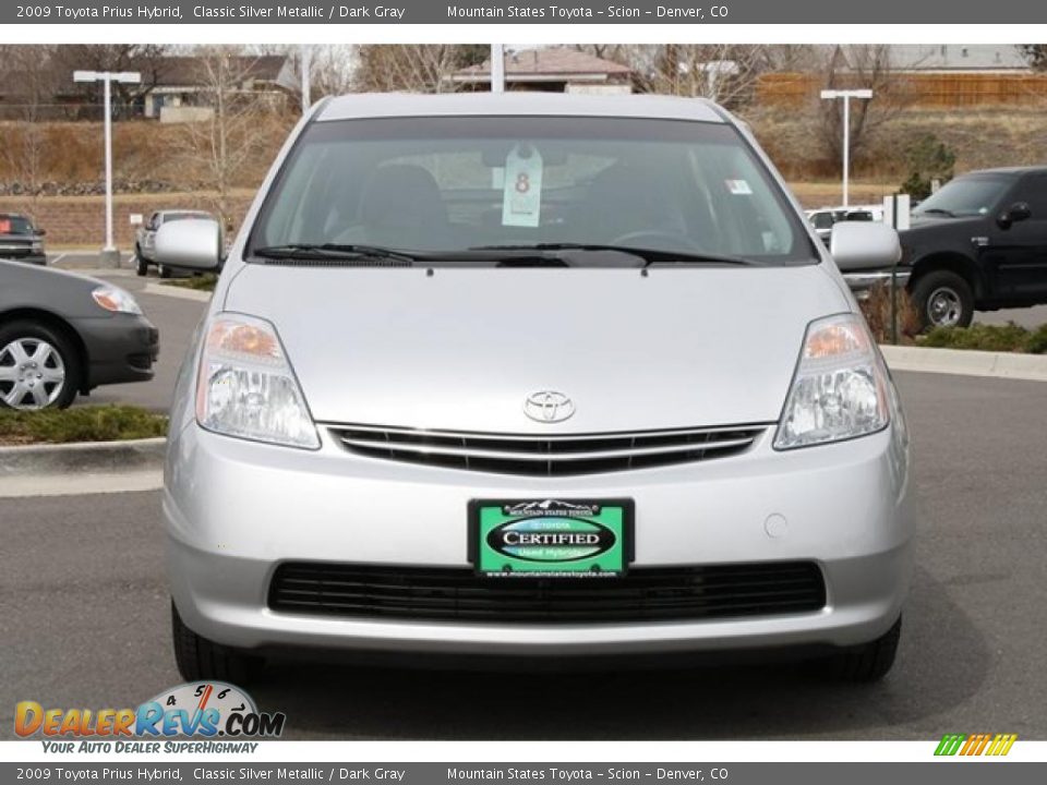 2009 Toyota Prius Hybrid Classic Silver Metallic / Dark Gray Photo #6