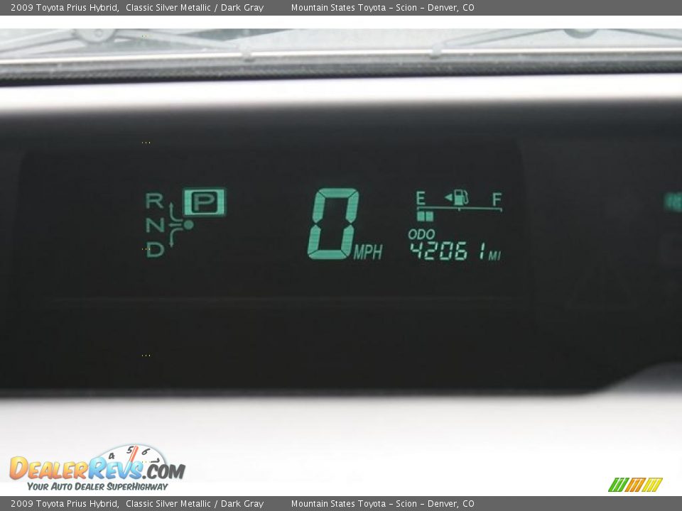 2009 Toyota Prius Hybrid Classic Silver Metallic / Dark Gray Photo #7
