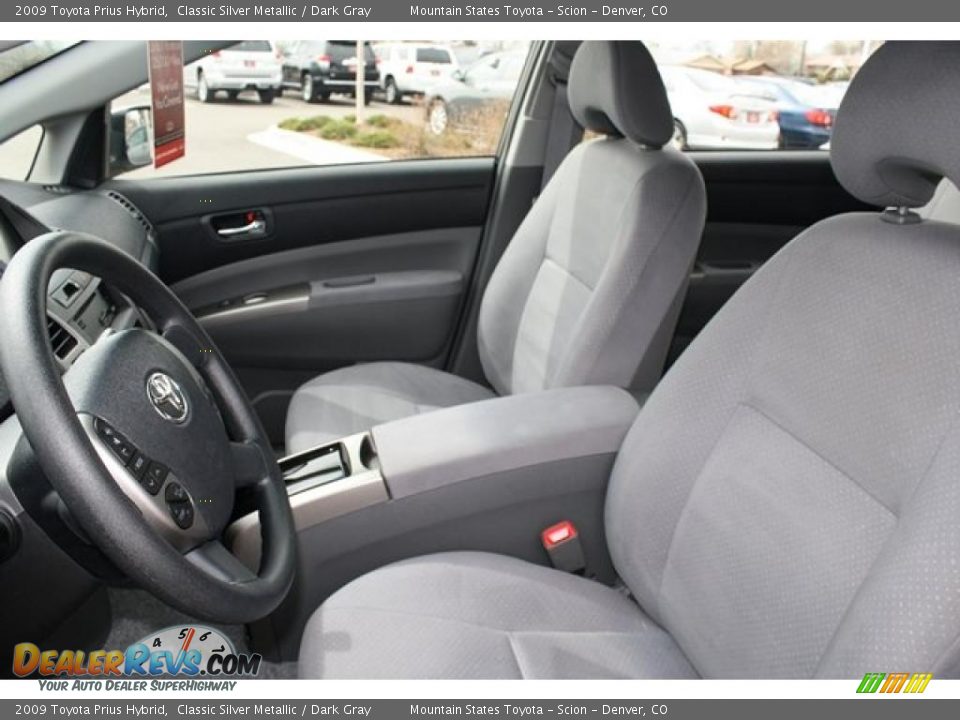 2009 Toyota Prius Hybrid Classic Silver Metallic / Dark Gray Photo #9