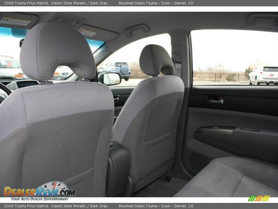 2009 Toyota Prius Hybrid Classic Silver Metallic / Dark Gray Photo #10