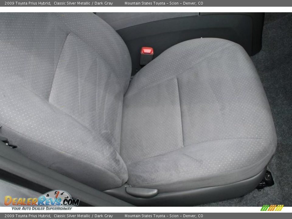 2009 Toyota Prius Hybrid Classic Silver Metallic / Dark Gray Photo #12