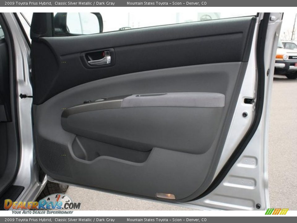 2009 Toyota Prius Hybrid Classic Silver Metallic / Dark Gray Photo #15